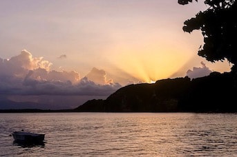 Coucher de soleil en Guadeloupe